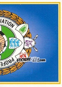 Sticker PFA Logo (2 of 2) - The Official PFA Collection 1997 - Panini