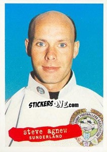 Sticker Steve Agnew - The Official PFA Collection 1997 - Panini