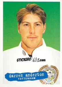 Sticker Darren Anderton - The Official PFA Collection 1997 n. 6 - Panini