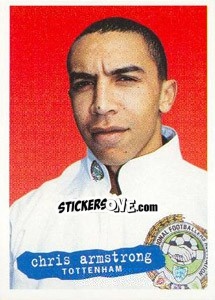 Sticker Chris Armstong - The Official PFA Collection 1997 n. 8 - Panini