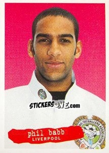 Sticker Phil Babb - The Official PFA Collection 1997 - Panini