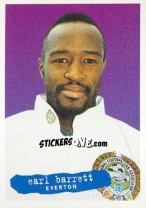 Sticker Earl Barrett - The Official PFA Collection 1997 n. 16 - Panini