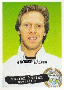 Sticker Warren Barton - The Official PFA Collection 1997 - Panini