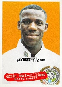 Cromo Chris Bart-Williams - The Official PFA Collection 1997 - Panini