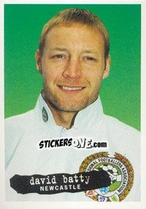Sticker David Batty - The Official PFA Collection 1997 n. 19 - Panini