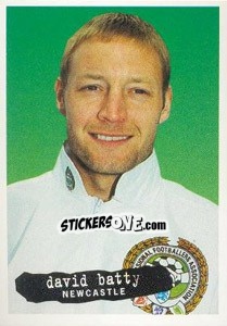 Cromo David Batty - The Official PFA Collection 1997 - Panini