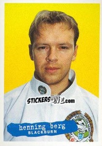 Sticker Henning Berg - The Official PFA Collection 1997 n. 25 - Panini