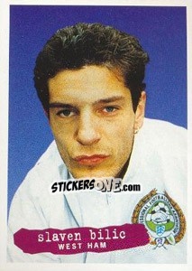 Sticker Slaven Bilic - The Official PFA Collection 1997 - Panini