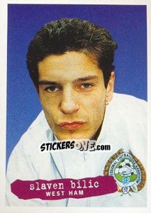 Sticker Slaven Bilic - The Official PFA Collection 1997 n. 27 - Panini