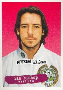 Sticker Ian Bishop - The Official PFA Collection 1997 n. 28 - Panini