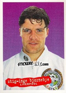 Sticker Stig-Inge Bjornebye - The Official PFA Collection 1997 - Panini