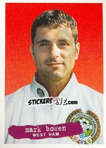 Cromo Mark Bowen - The Official PFA Collection 1997 n. 36 - Panini