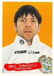 Cromo Paul Bracewell - The Official PFA Collection 1997 n. 38 - Panini