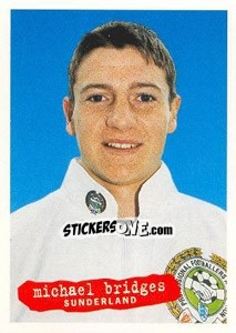Sticker Michael Bridges - The Official PFA Collection 1997 - Panini