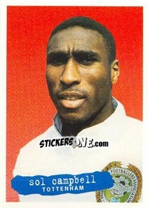 Sticker Sol Campbell - The Official PFA Collection 1997 n. 48 - Panini