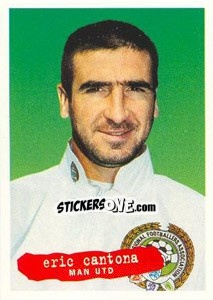 Sticker Eric Cantona - The Official PFA Collection 1997 - Panini