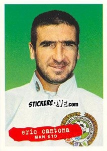 Sticker Eric Cantona - The Official PFA Collection 1997 n. 49 - Panini