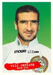 Cromo Eric Cantona - The Official PFA Collection 1997 - Panini