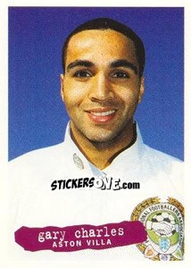 Sticker Gary Charles - The Official PFA Collection 1997 - Panini
