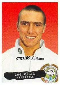 Sticker Lee Clark - The Official PFA Collection 1997 - Panini