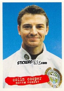 Sticker Colin Cooper - The Official PFA Collection 1997 n. 58 - Panini