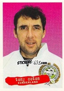 Sticker Tony Coton - The Official PFA Collection 1997 n. 59 - Panini