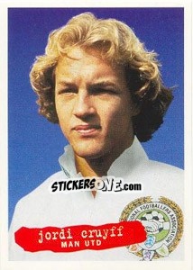 Sticker Jordi Cruyff - The Official PFA Collection 1997 n. 64 - Panini