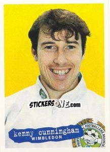 Sticker Kenny Cunningham - The Official PFA Collection 1997 n. 65 - Panini