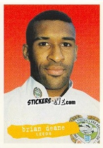 Sticker Brian Deane - The Official PFA Collection 1997 - Panini