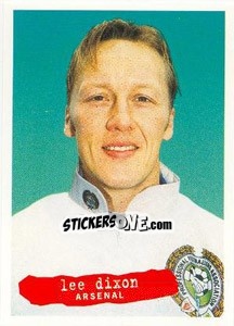 Sticker Lee Dixon - The Official PFA Collection 1997 - Panini