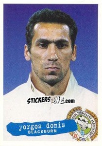Sticker Yorgos Donis - The Official PFA Collection 1997 - Panini