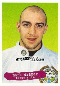 Sticker Mark Draper - The Official PFA Collection 1997 - Panini