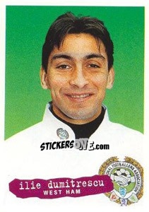 Sticker Ilie Dumitrescu - The Official PFA Collection 1997 n. 80 - Panini