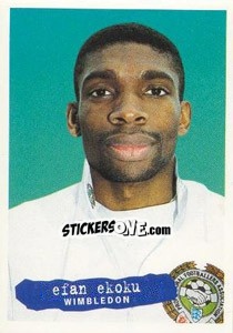 Cromo Efan Ekoku - The Official PFA Collection 1997 - Panini