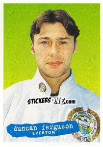 Sticker Duncan Ferguson - The Official PFA Collection 1997 n. 89 - Panini