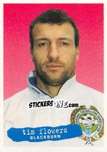 Sticker Tim Flowers - The Official PFA Collection 1997 n. 92 - Panini