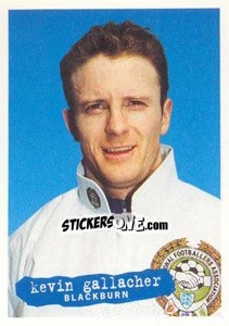 Sticker Kevin Gallacher - The Official PFA Collection 1997 n. 97 - Panini