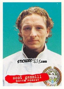 Sticker Scot Gemmill - The Official PFA Collection 1997 - Panini