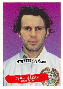 Sticker Ryan Giggs - The Official PFA Collection 1997 n. 99 - Panini
