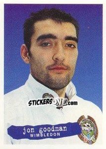 Sticker Jon Goodman - The Official PFA Collection 1997 - Panini