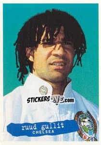 Sticker Ruud Gullit - The Official PFA Collection 1997 n. 105 - Panini