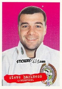 Sticker Steve Harkness - The Official PFA Collection 1997 - Panini