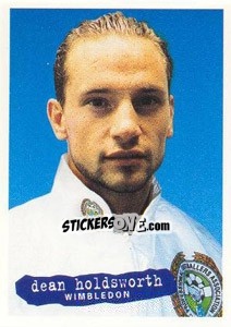 Sticker Dean Holdsworth - The Official PFA Collection 1997 - Panini
