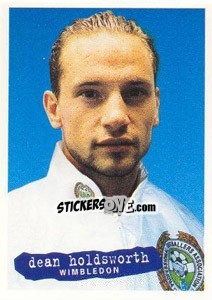 Sticker Dean Holdsworth - The Official PFA Collection 1997 n. 116 - Panini