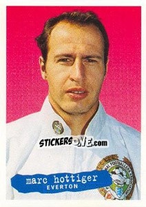 Sticker Marc Hottiger - The Official PFA Collection 1997 n. 117 - Panini