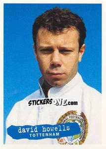 Sticker David Howells - The Official PFA Collection 1997 - Panini