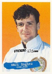 Sticker Mark Hughes - The Official PFA Collection 1997 - Panini