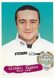 Sticker Michael Hughes - The Official PFA Collection 1997 n. 123 - Panini