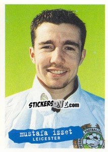 Sticker Mustafa Izzet - The Official PFA Collection 1997 - Panini