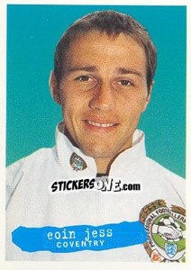Sticker Eoin Jess - The Official PFA Collection 1997 - Panini
